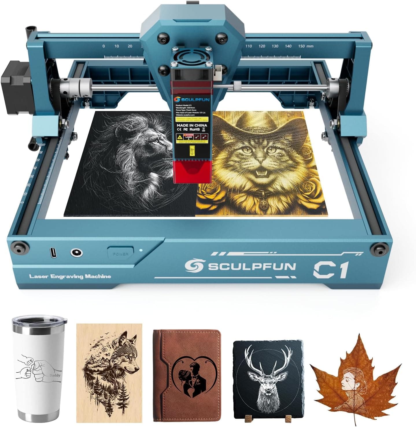 SCULPFUN C1 Mini grabadora láser